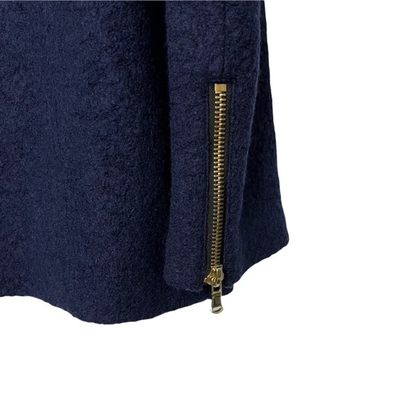 Forever 21 Double Breasted Blue Coat Women's Size Large - Picture 5 of 5